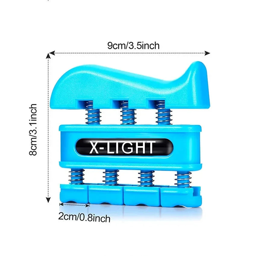 Segmental Hand Grip and Two Hand Finger Trainer for Rehabilitation and Strengthening Hand Grip Strengthener